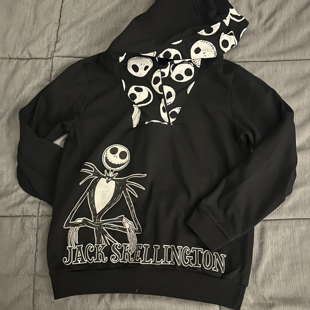 Disney Black Nightmare Before Christmas Hoodie